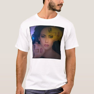 Vrand donker kleur t-shirt