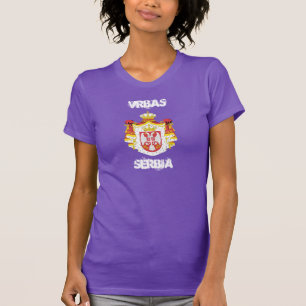 Vrbas, Servië met wapenschild T-shirt