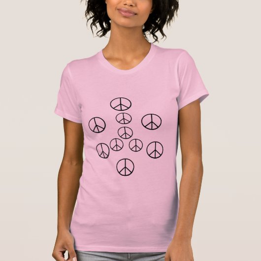 vrede%20symbool, vrede%20symbool, vrede%20symbool, t-shirt (Voorkant)