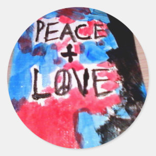 Vrede#2 Ronde Sticker