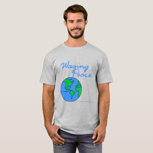Vrede Aarde T-shirt (Voorkant volledig)