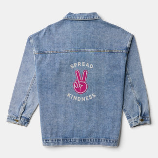 Vrede altijd denim jacket