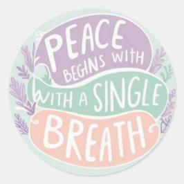 Vrede begint bij Stickers