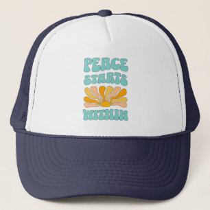 Vrede begint binnen trucker pet