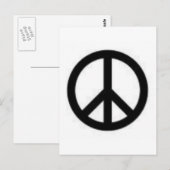 vrede briefkaart (Voorkant / Achterkant)