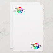 Vrede Briefpapier (Voorkant / Achterkant)