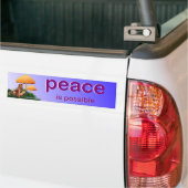 vrede bumpersticker (Op Truck)