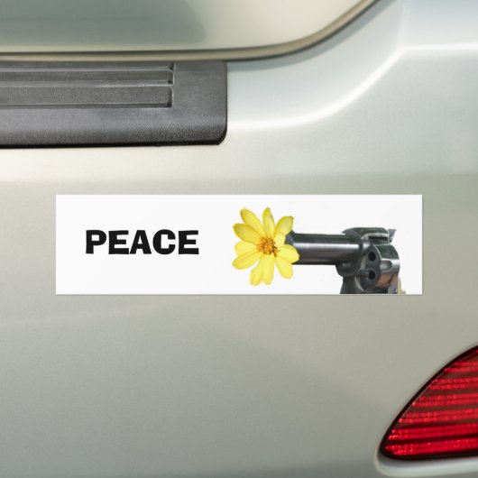 Vrede Bumpersticker (Op auto)