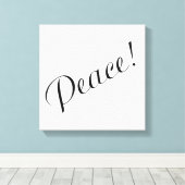 VREDE CANVAS AFDRUK (Insitu (Houten vloer))