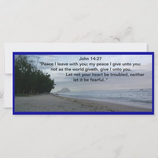 Vrede die ik met jou verlaat (Voorkant)