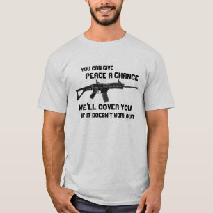 Vrede een kans geven t-shirt