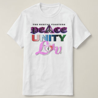 VREDE EENHEID EN LIEFDE T-SHIRT