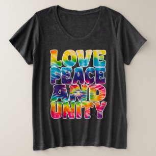 VREDE EENHEID. GROTE MAAT T-SHIRT