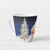 Vrede en goodwill... Kerstfeestdag Mok (Linkerhoek)