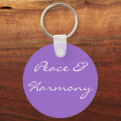Vrede en harmonie sleutelhanger (Voorkant)