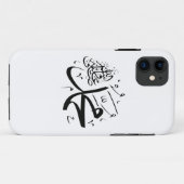 Vrede en liefde Case-Mate iPhone case (Achterkant (horizontaal))