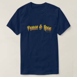 Vrede en liefde - een MisterP-Shirt T-shirt