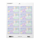 Vrede en Liefde plezier Groovy Sixties Stijl Etiket (Full Sheet)