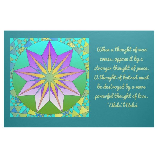 Vrede en liefde stof (Yard (91,4 cm))