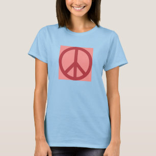 Vrede en liefde t-shirt