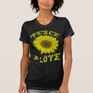Vrede en liefde t-shirt