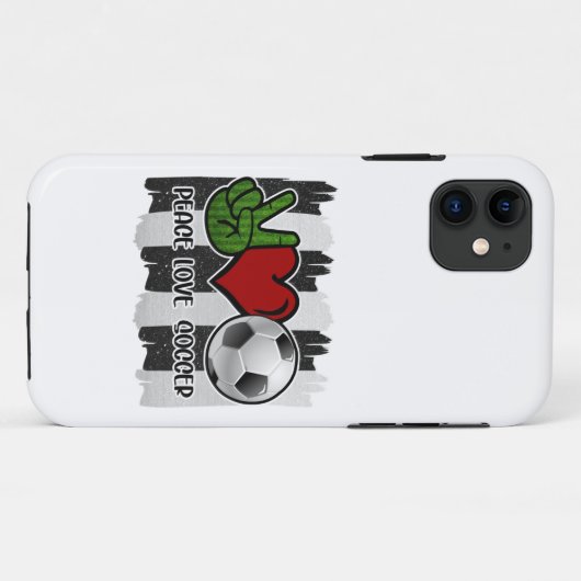 Vrede en liefde voor voetgangers Case-Mate iPhone case (Achterkant (horizontaal))