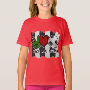 Vrede en liefde voor voetgangers t-shirt