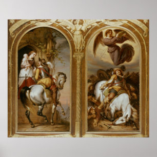 Vrede en oorlog poster