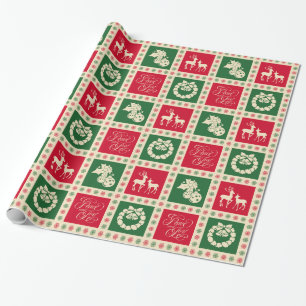 Vrede en vreugde cadeaupapier