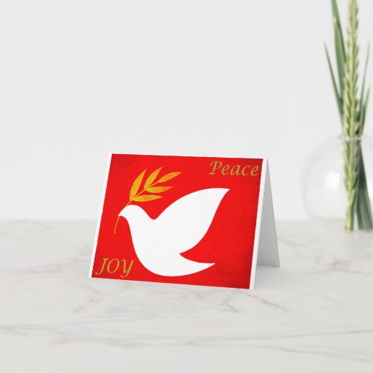 Vrede en vreugde kaart (Voorkant)