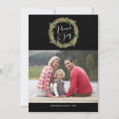 Vrede en vreugde - Kerstkaart (Voorkant)