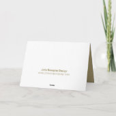 VREDE FEESTDAGEN KAART (Achterkant)