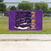 VREDE GEEN DOLERPOLITIE SPANDOEK (Insitu)