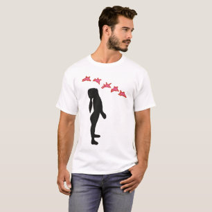 Vrede, Geen Oorlog meer Basic T-Shirt, Wit T-shirt