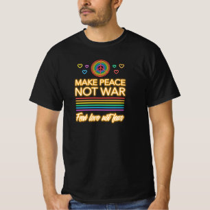 Vrede, geen oorlog T-shirt