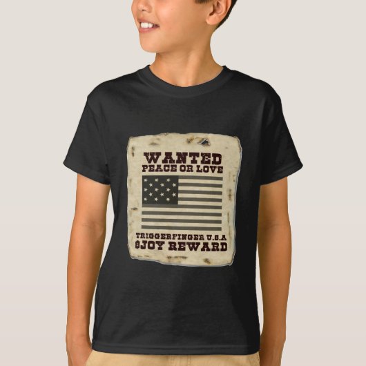 Vrede Gewenst T-shirt (Voorkant)