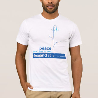 Vrede groeit niet op bomen t-shirt