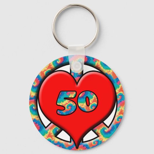 Vrede, hart, 50 sleutelhanger (Voorkant)