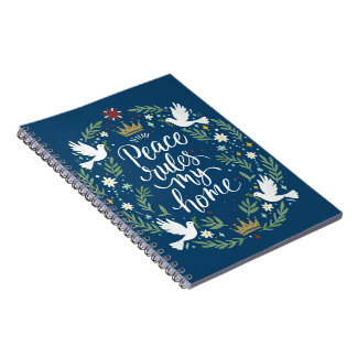 Vrede Heerst in Mijn Huis Notitieboek