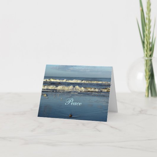 Vrede - het Citaat van de Bijbel Kaart (Voorkant)