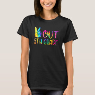 Vrede in 5e klas blije dag Stropdas D T-shirt