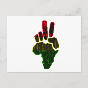 Vrede in Afrika Briefkaart