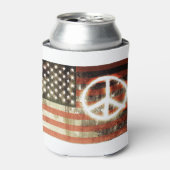 Vrede in Amerika! Blikjeskoeler (Blikje Voorkant)