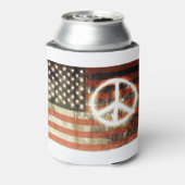 Vrede in Amerika! Blikjeskoeler (Blikje Achterkant)