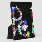 Vrede in bloemen Art Print Fotoplaat (Zijkant)