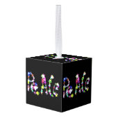 Vrede in bloemen Art Print Ornament (Achter hoekig)