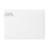 Vrede in de Natuur kerstverpakking rond het label (Voorkant)