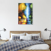 Vrede in de Storm Canvas Afdruk (Insitu (Slaapkamer))