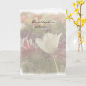 Vrede in de Storm Kaart (Gele Bloem)