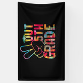 Vrede in de vijfde klas Afstuderen vorige schoolda Spandoek (Verticaal)